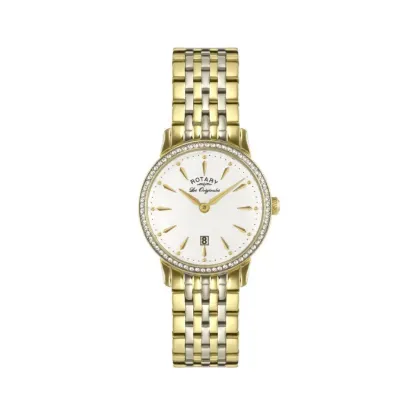 Picture of Rotary Ladies Heritage Silver Dial Silver & Gold