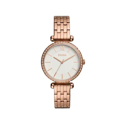 Picture of Fossil Women Tillie Mini White Dial Rosegold Band Quartz Stainless