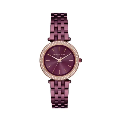 Picture of Michael Kors Women's Darci Plum-Tone Stainless Steel Watch